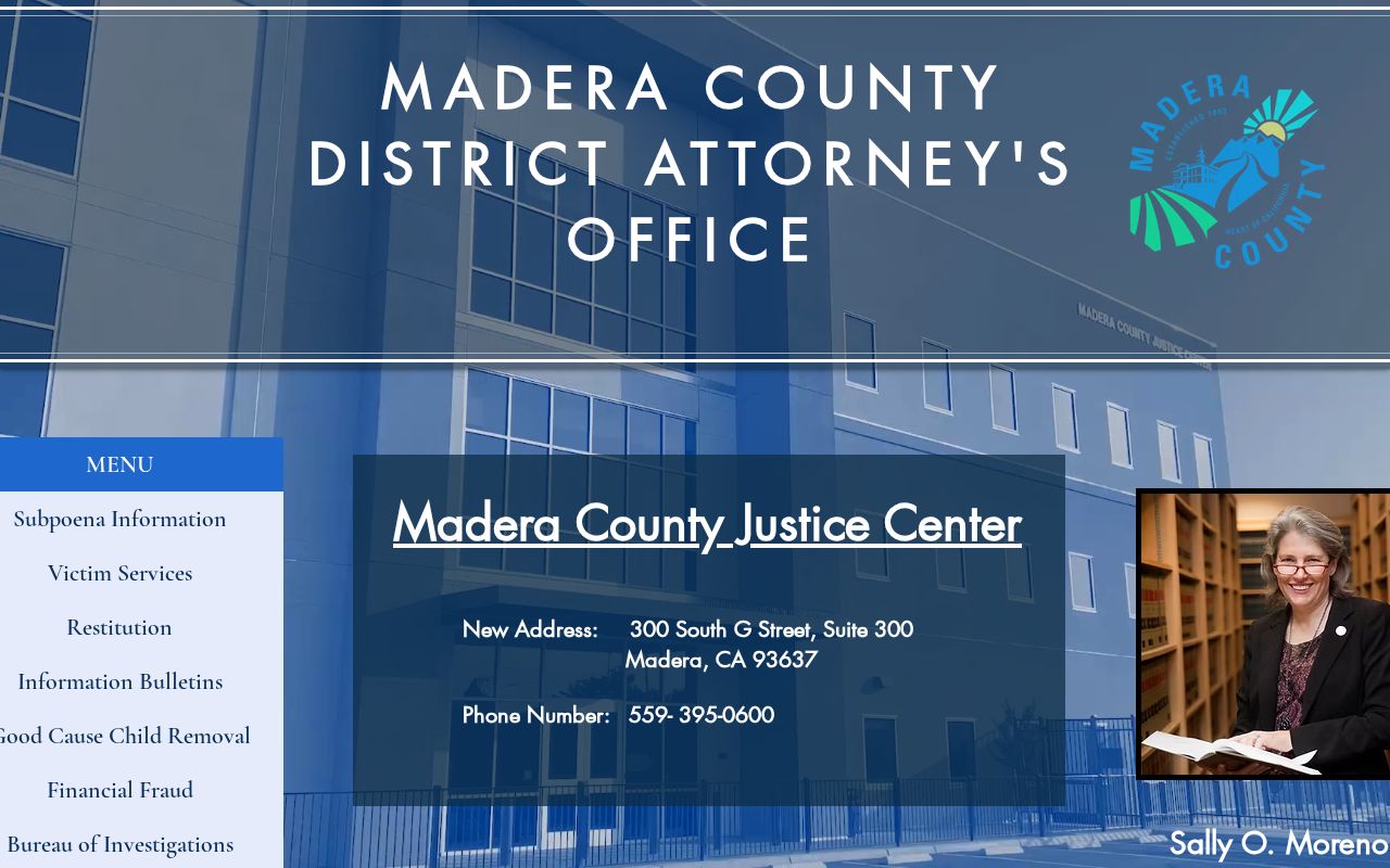 Madera County criminal history District Attorney charging route